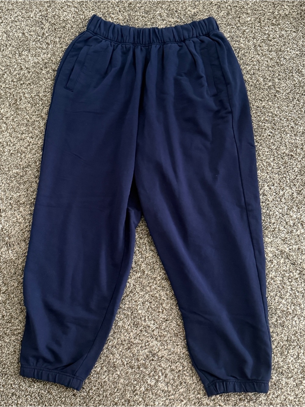 Women’s Navy Aerie Jet Setter Jogger Pants - Comfortable Elastic Waist